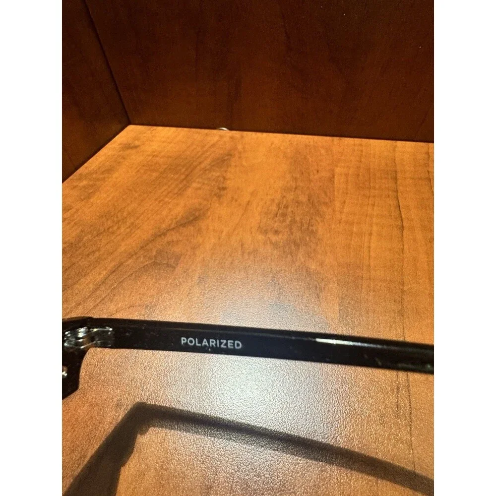 Shady Rays Oakmont CL-20 Polarized Clubmaster Sunglasses Black Frame Brown Lens